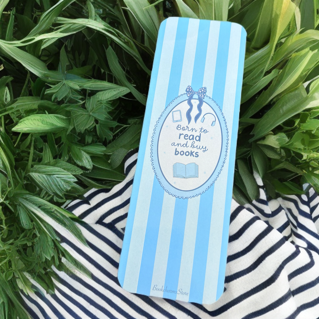 "Born To Read and Buy Books" Bookmark