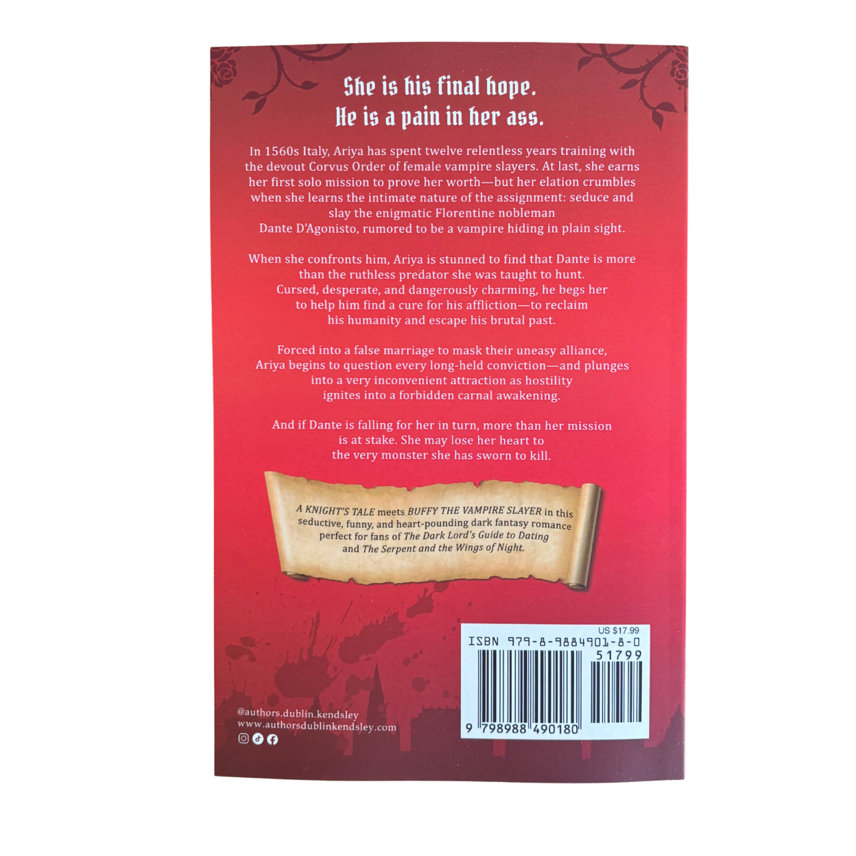 A Betrothal So Bloody: A Dark Fantasy Vampire Romance