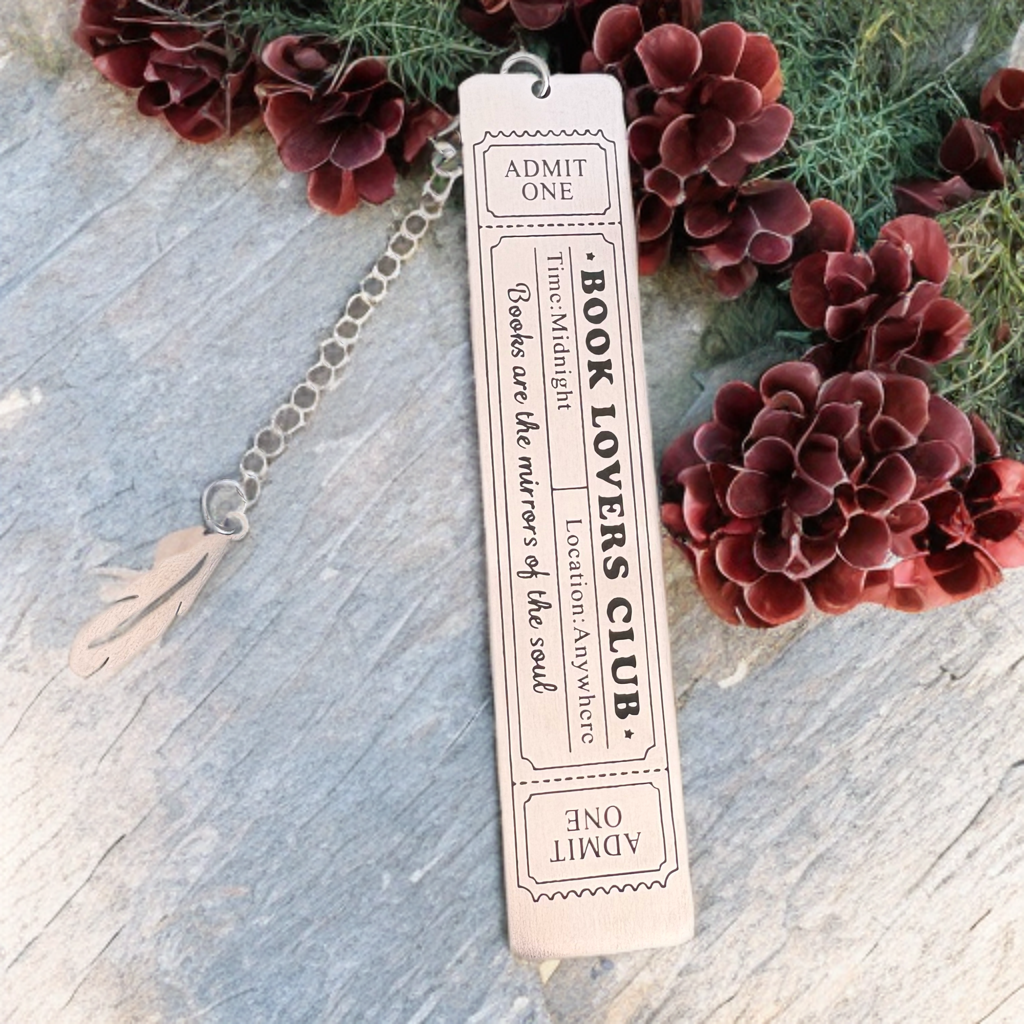 Book Lovers Club Bookmark