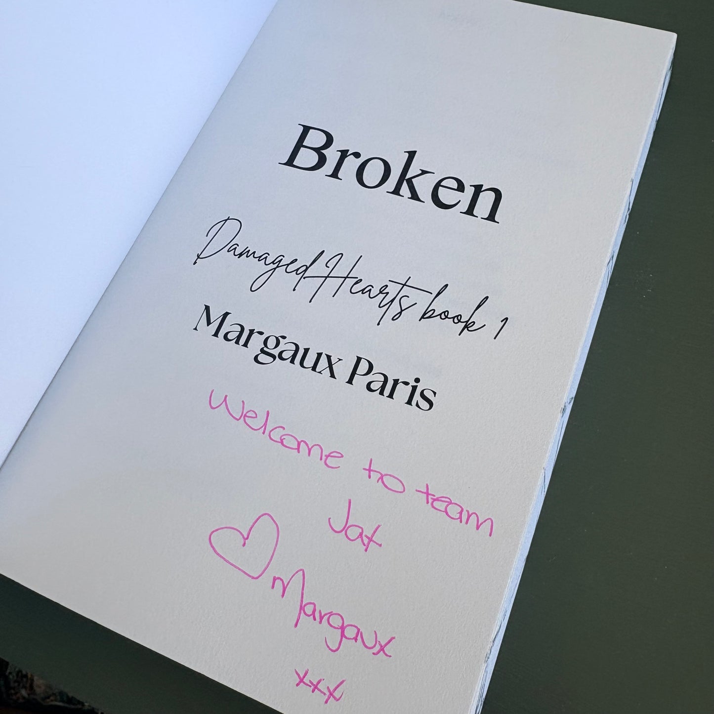 Broken (Damaged Hearts # 1)
