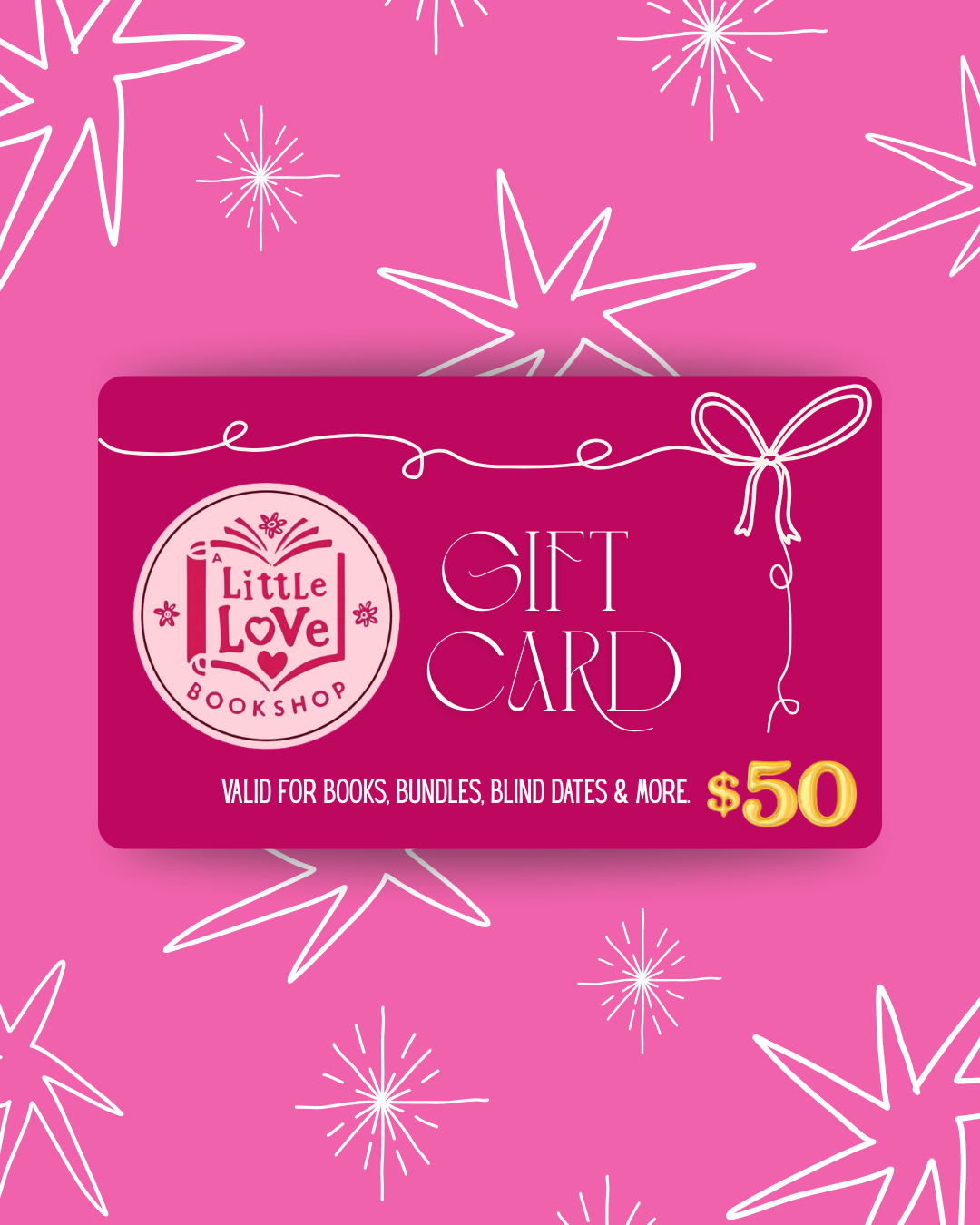 A Little Love Bookshop eGift Card