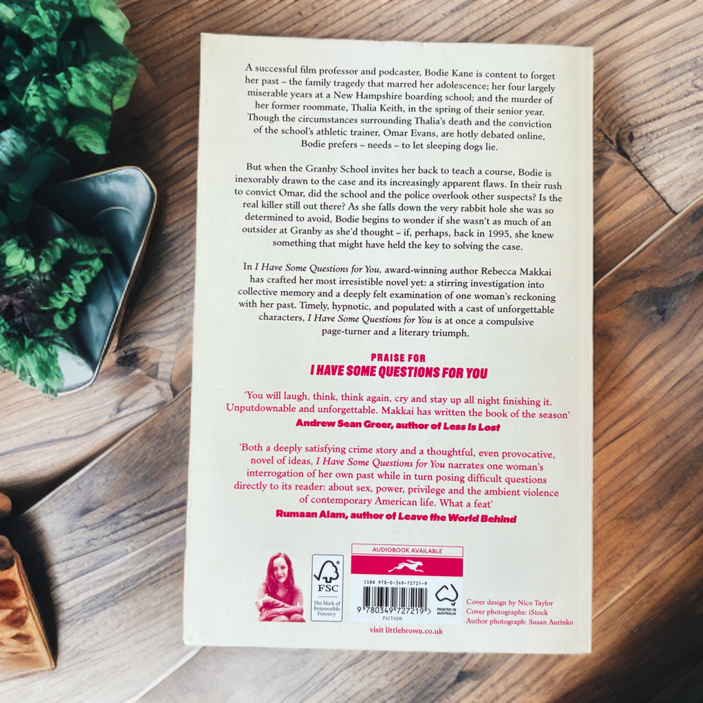 I Have Some Questions For You