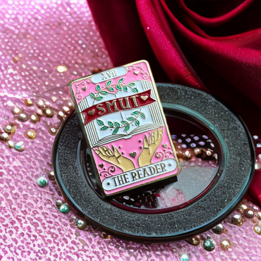 Smut the Reader Enamel Pin