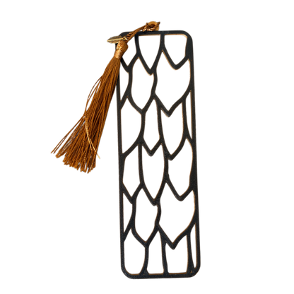 The Gilded Dragon Scale Bookmark