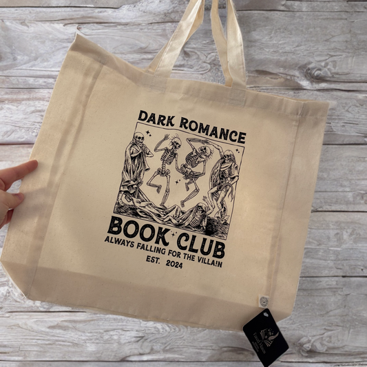 'Dark Romance Book Club' Bookish Tote Bag