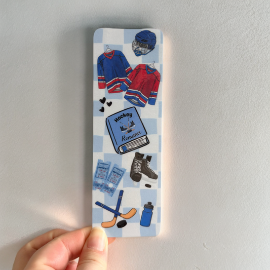 Hockey Romance Bookmark