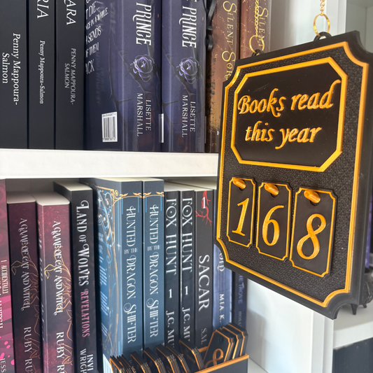 The Reader's Tally (Classic Scholar - Black & Gold)