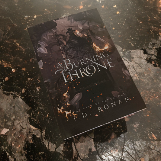 A Burning Throne (The Fate of Vengeance, #2)