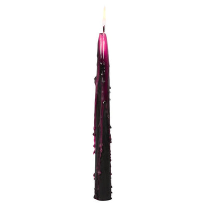 Pink Vampire Tears: Set of 4 Taper Candles