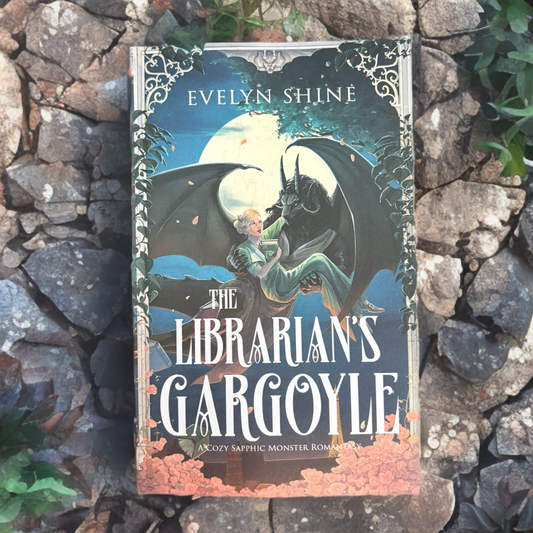 The Librarian's Gargoyle: A Cozy Sapphic Monster Romantasy (Stone Awakenings #1)