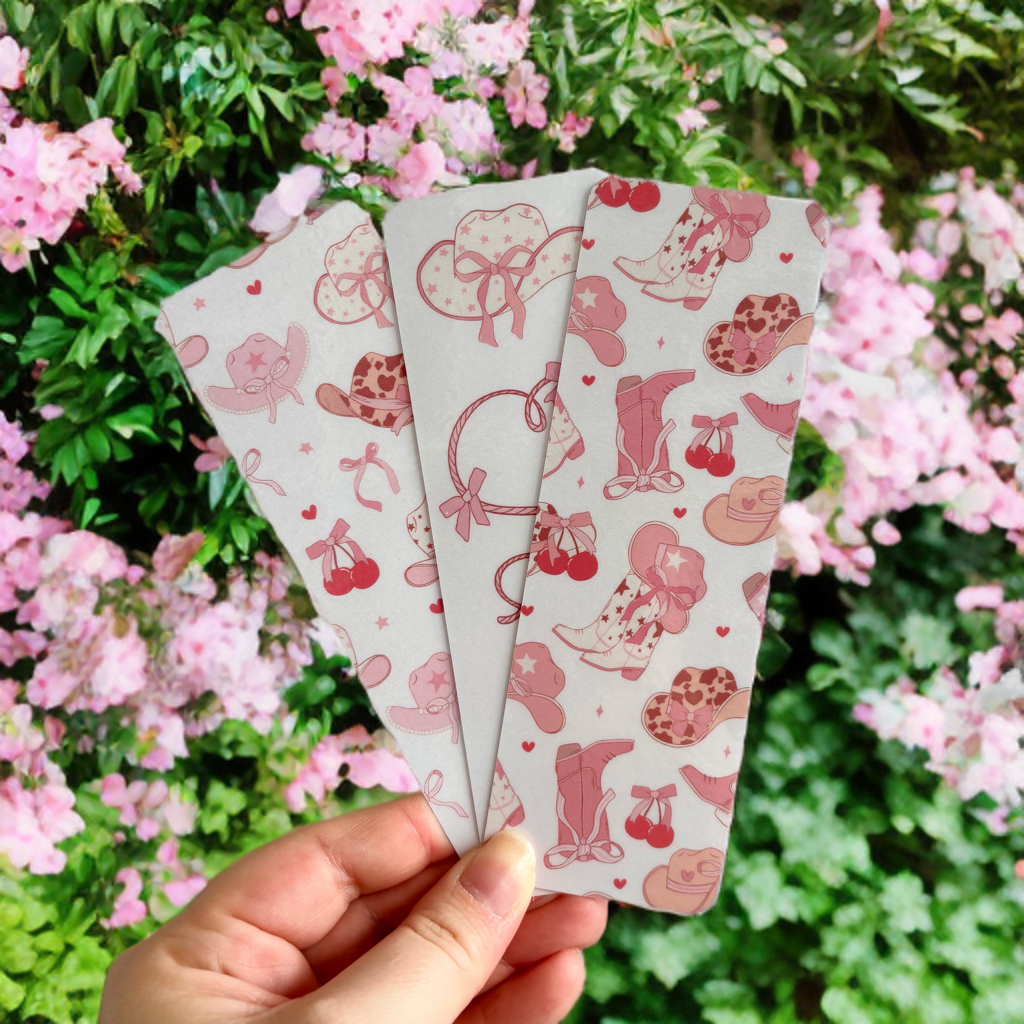 Coquette Cowgirl Bookmarks | Bookmark Set