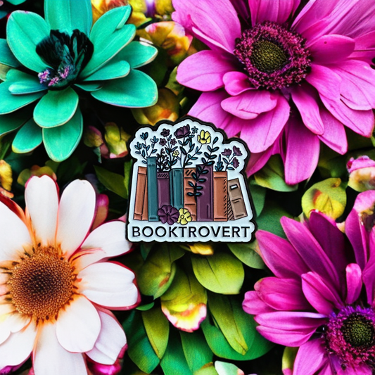 Booktrovert Lapel Pin