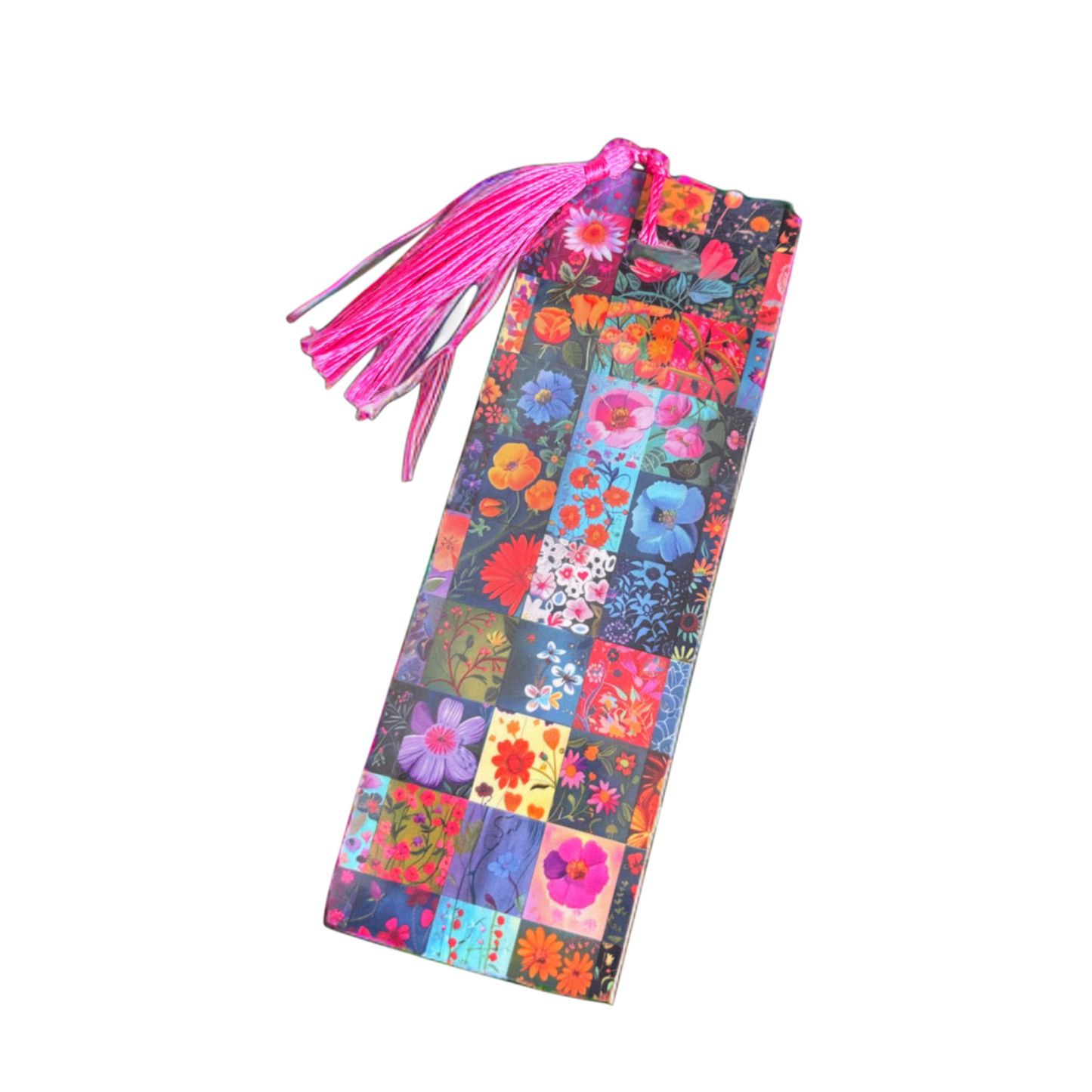 Flower Stamps Bookmark