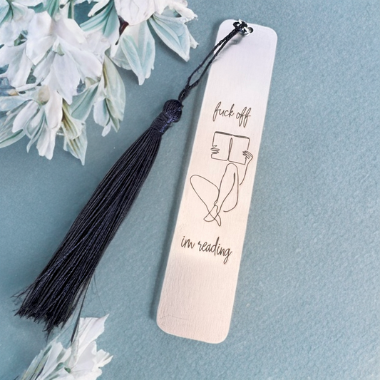 F*** Off I'm Reading Bookmark