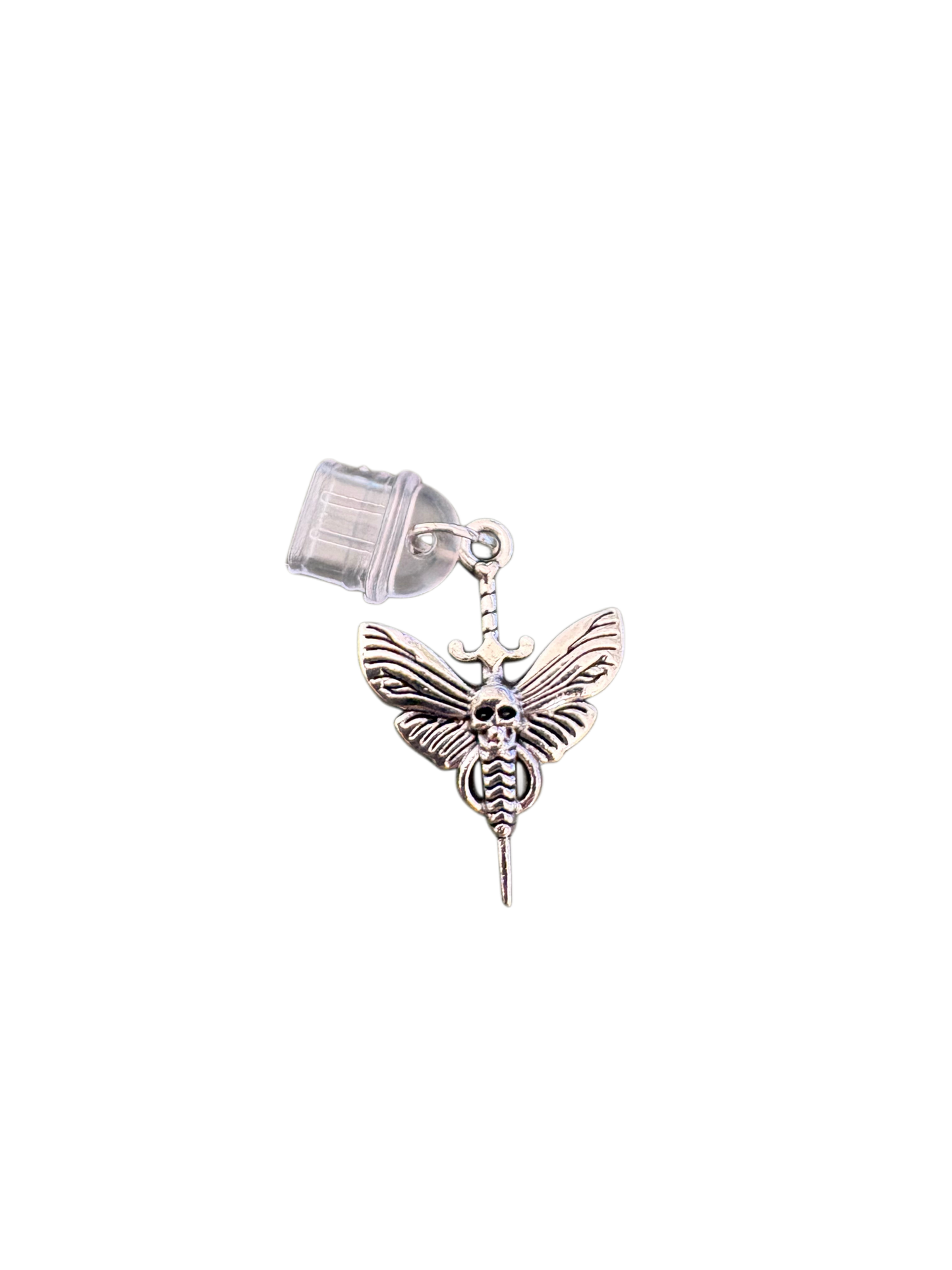 Kindle/E-Reader Dagger Moth Charm (USB‑C/Type C)
