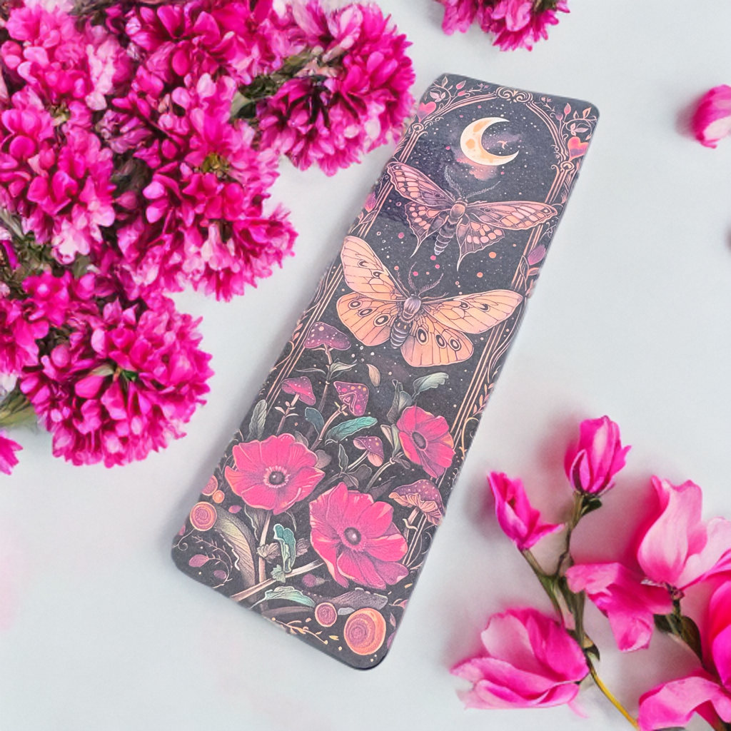 Celestial Moths Bookmark
