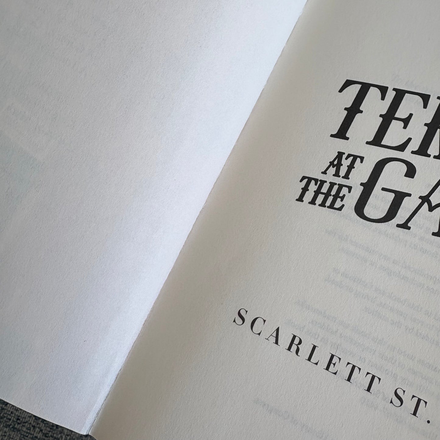 Terror at the Gates (Blood of Lilith #1)