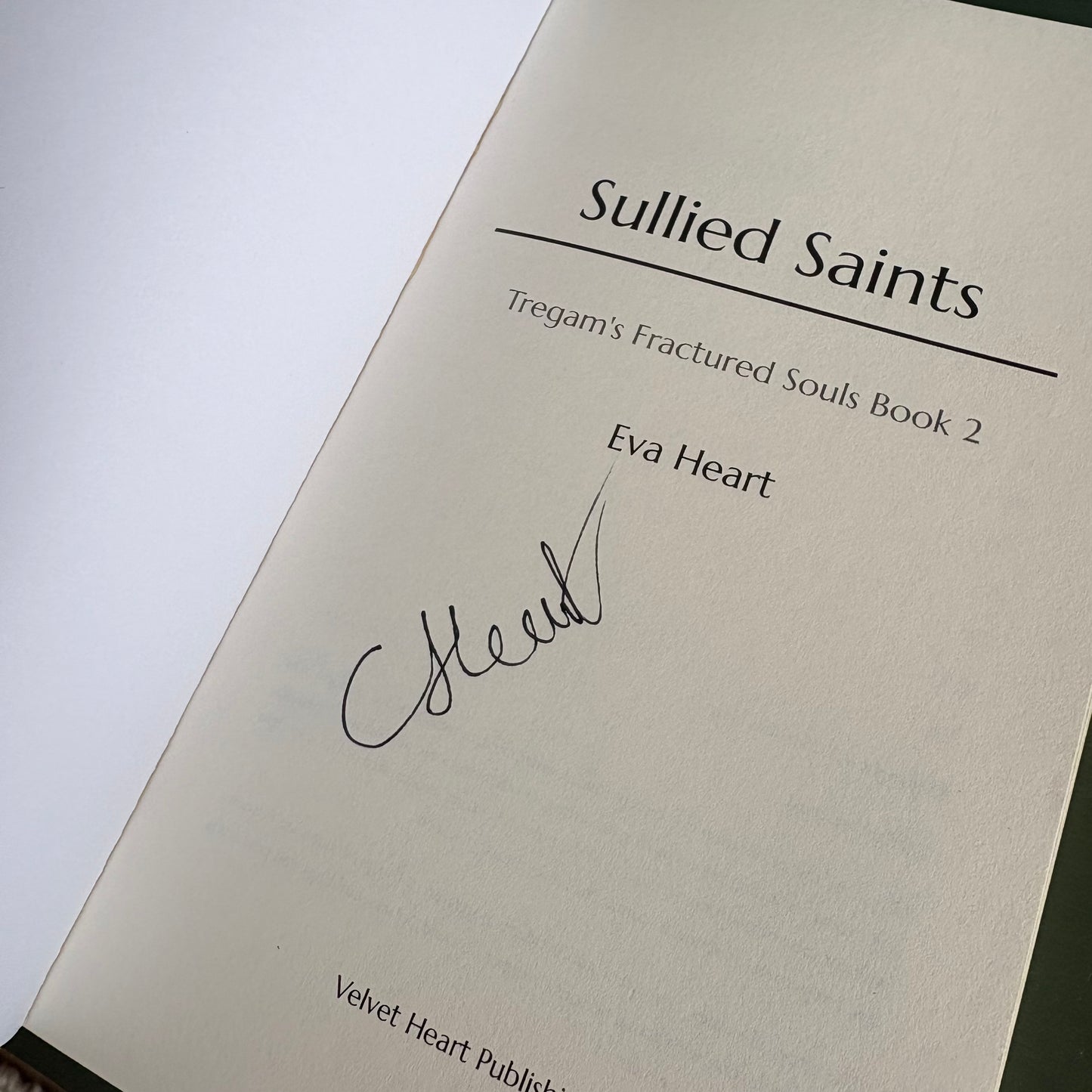 Sullied Saints (Tregam's Fractured Souls Trilogy, #2)