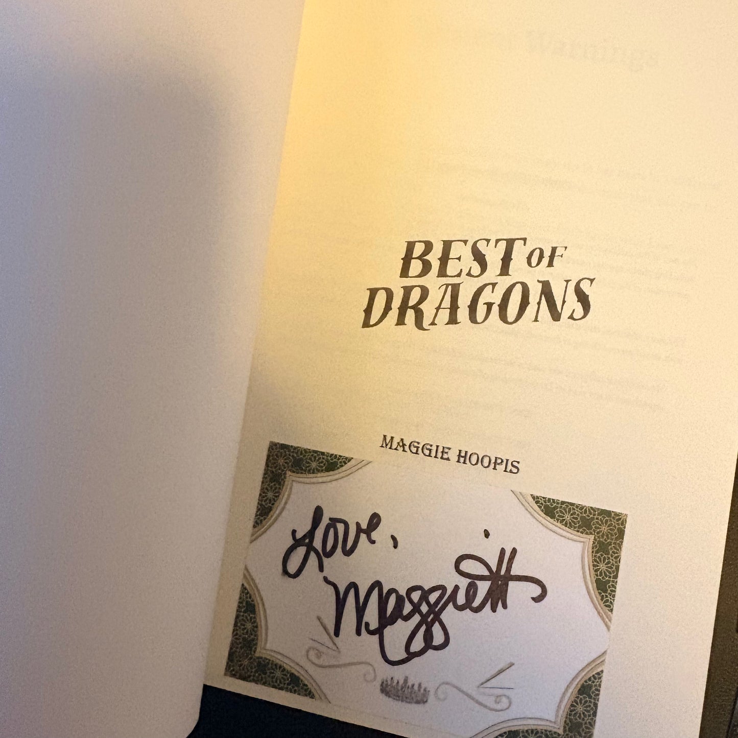 Best of Dragons (The Thunder of Cosimo #2)