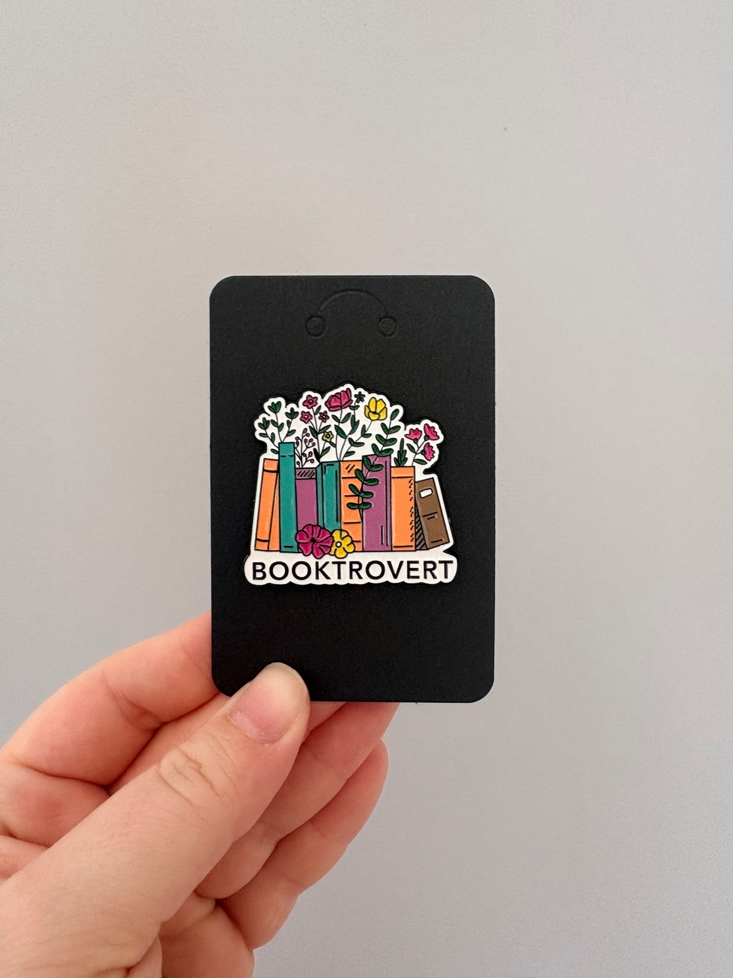 Booktrovert Lapel Pin