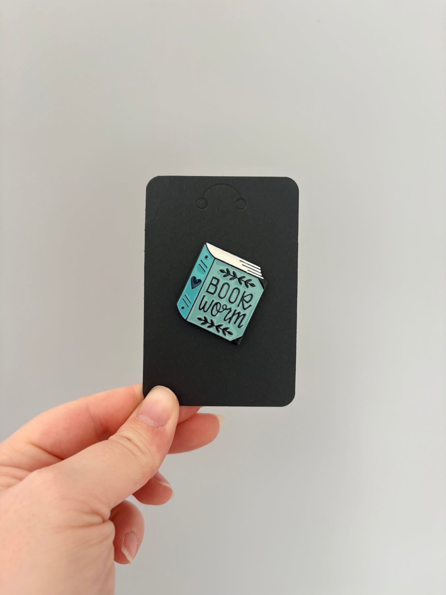 Bookworm Lapel Pin