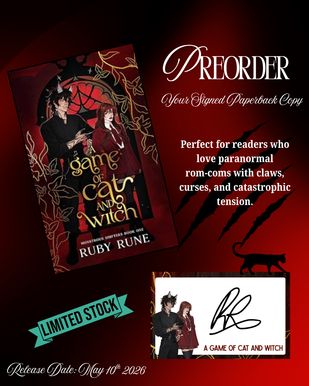 A Game of Cat and Witch: (Monstrous Shifters #1)