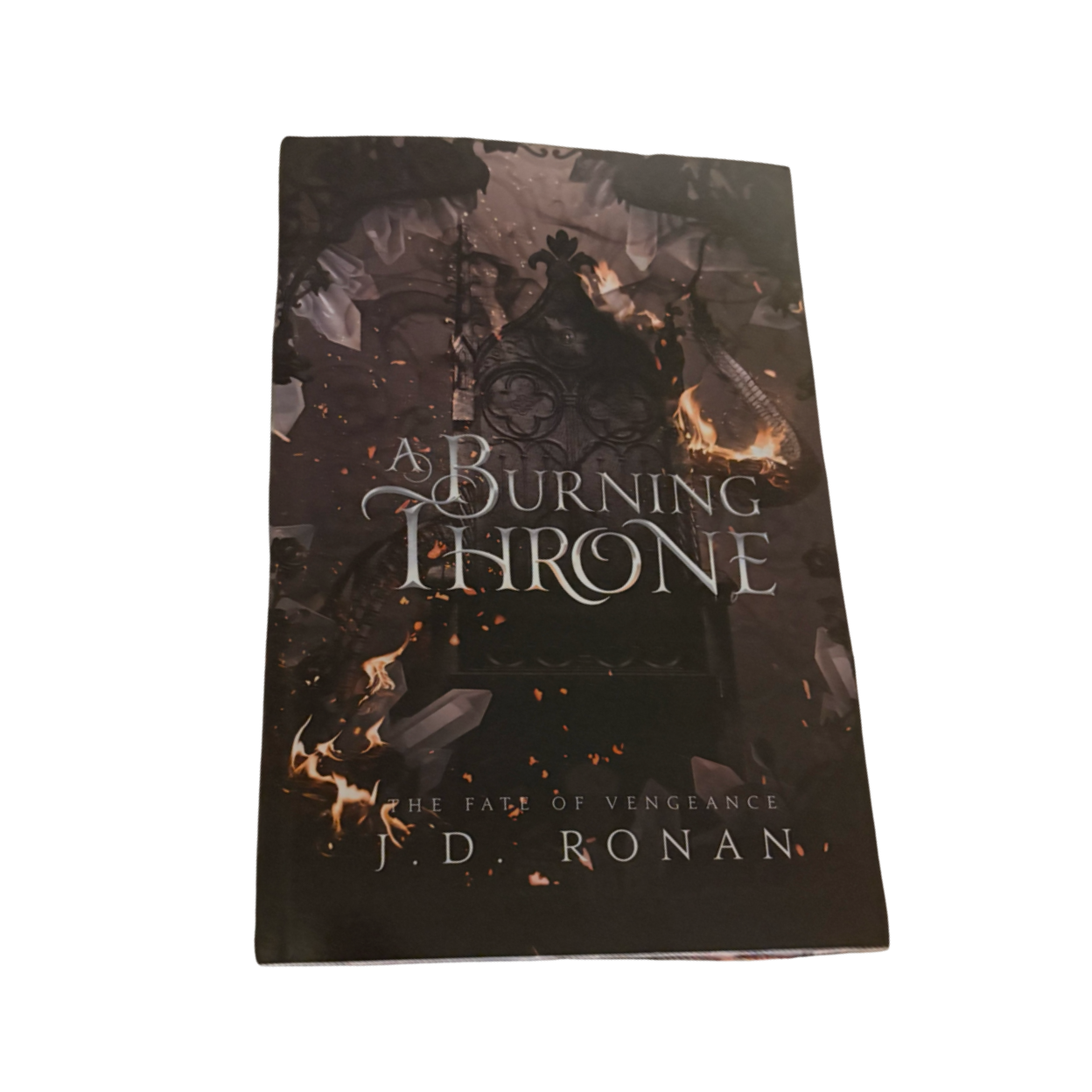 A Burning Throne (The Fate of Vengeance, #2)