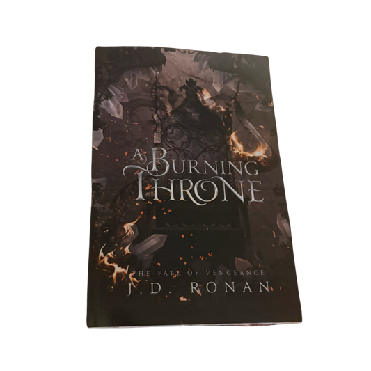 A Burning Throne (The Fate of Vengeance, #2)