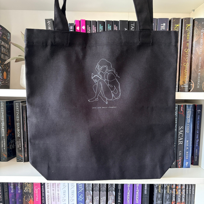 Just One More Chapter Tote Bag