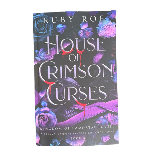 House of Crimson Curses: A Steamy Vampire Fantasy Romance (Kingdom of Immortal Lovers #3)