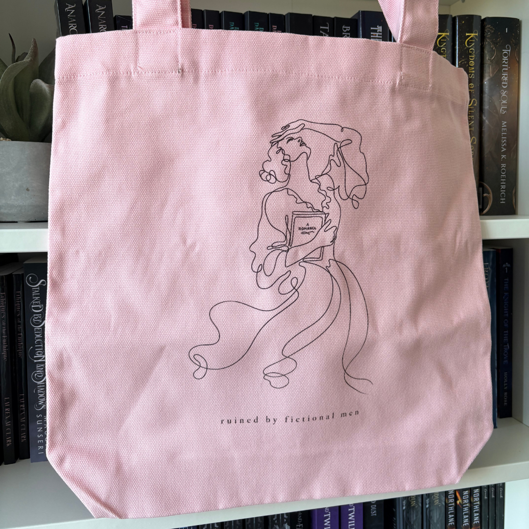 Ruined By Fictional Men Tote Bag
