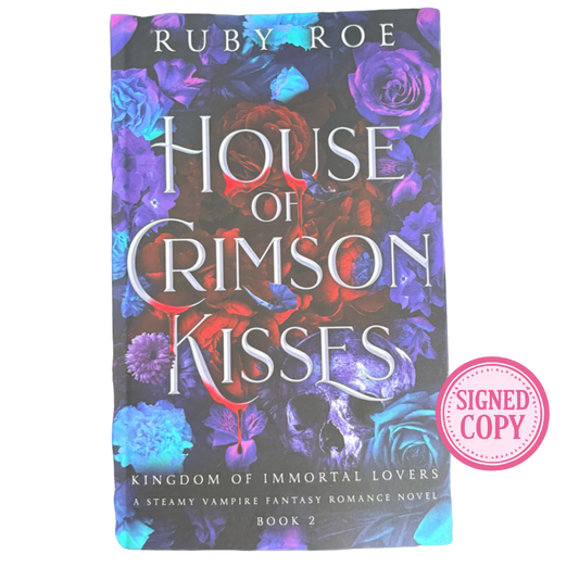 House of Crimson Kisses: A Steamy Vampire Fantasy Romance (Kingdom of Immortal Lovers #2)